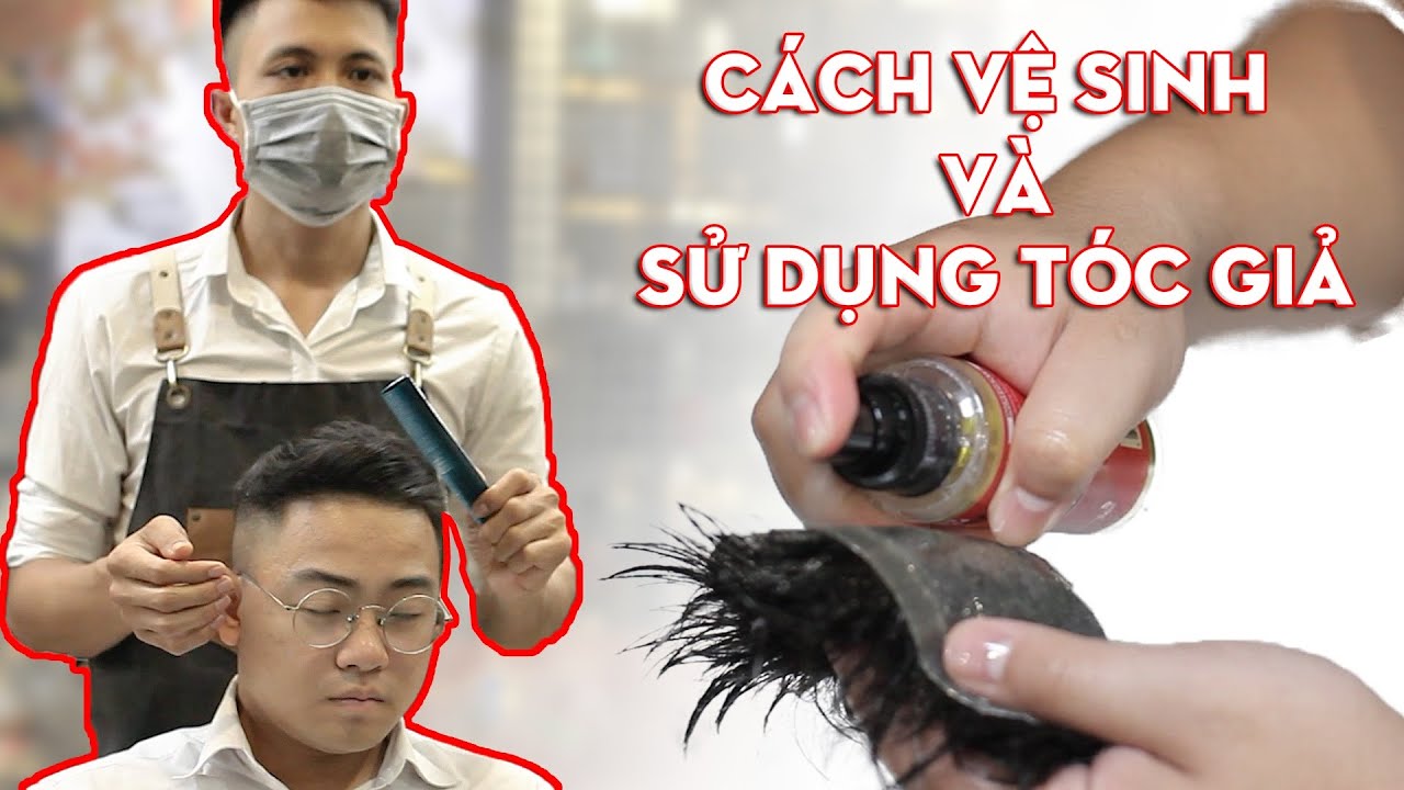 Hướng dẫn vệ sinh tóc giả và cách sử dụng chi tiết nhất | VTG Hair - Vuatocgia #tocgianam