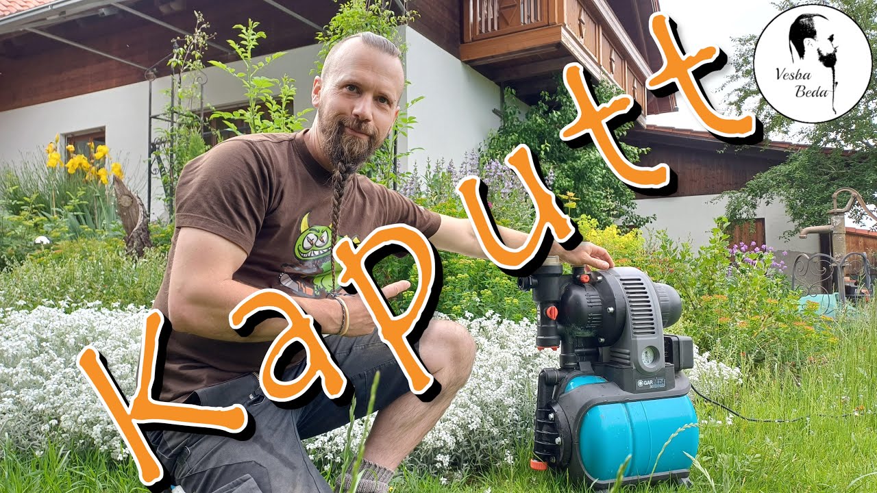 Hauswasserwerk kaputt - repariert