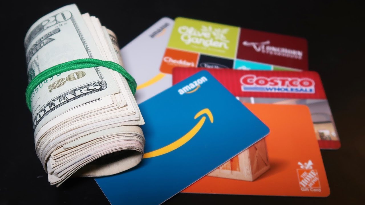 Cash Out Gift Cards with no Fee