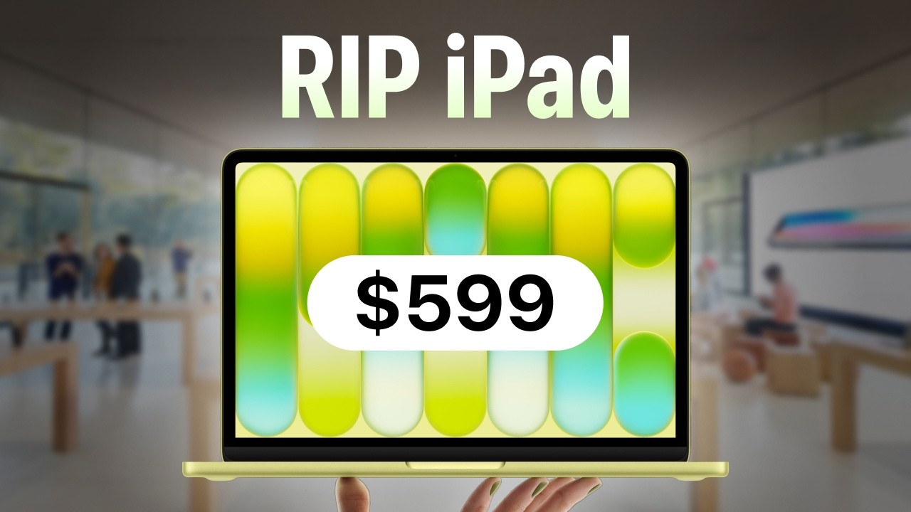 The $599 MacBook Neo is an iPad Killer