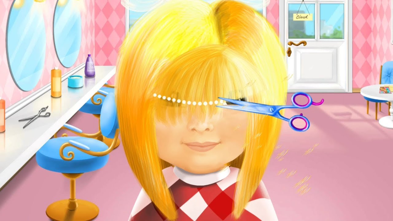 Sweet Baby Girl Beauty Salon - Makeover Hair Salon Manicure Makeup - Games For Kids