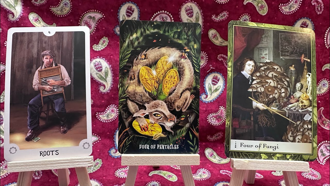 Four of Pentacles tarot card of the day and tarot reading