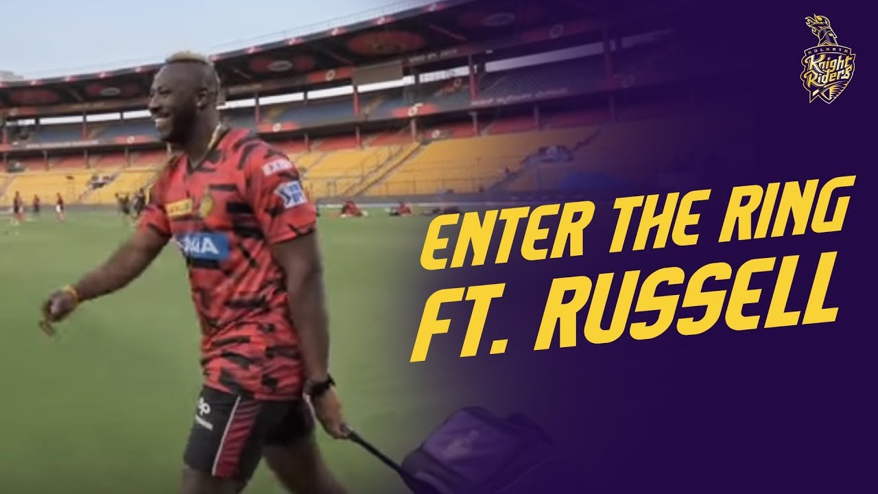 Enter the ring ft. Andre Russell | #RCBvKKR | #IPL2019