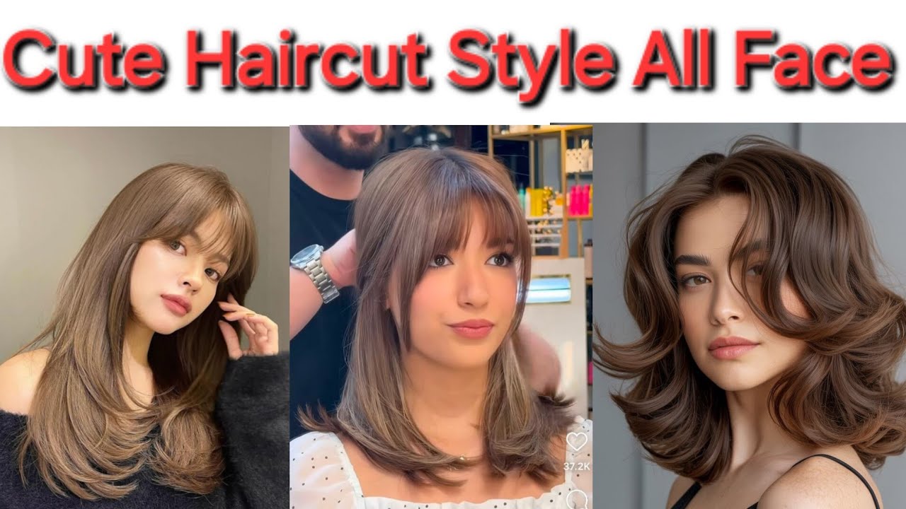 🦋80Long Layered Hair With/Bangs For All Face Haircut Style/#hairstyle #fashion #haircolor #cute 