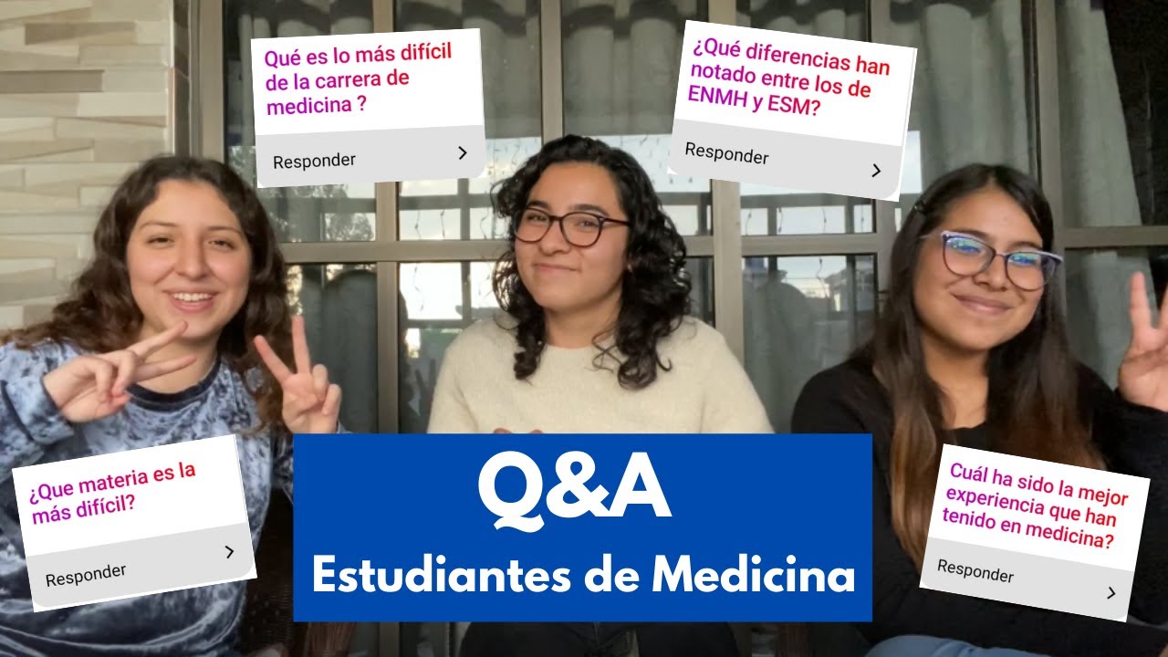 Q&A - Preguntas y Respuestas como Estudiantes de Medicina ft. Ale Bejar y Yarita