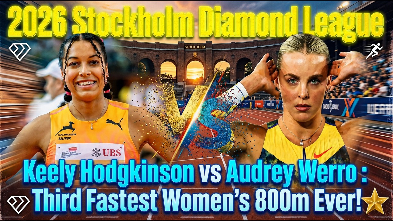 Stockholm Diamond League 2026: Audrey Werro vs Keely Hodgkinson - Third Fastest Women's 800m Ever!