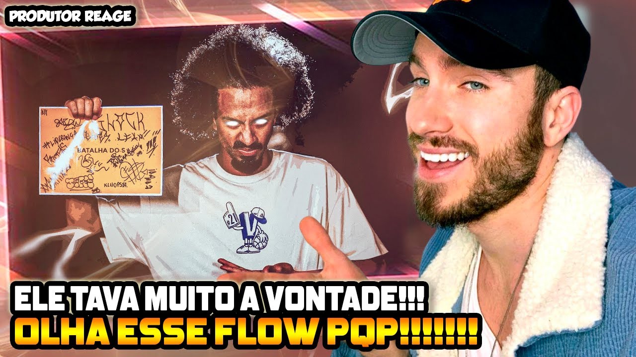 (INEXPLICÁVEL!!) PRODUTOR REAGE eu nunca vi o BARRETO rimando ASSIM! ☠️ (REACT)