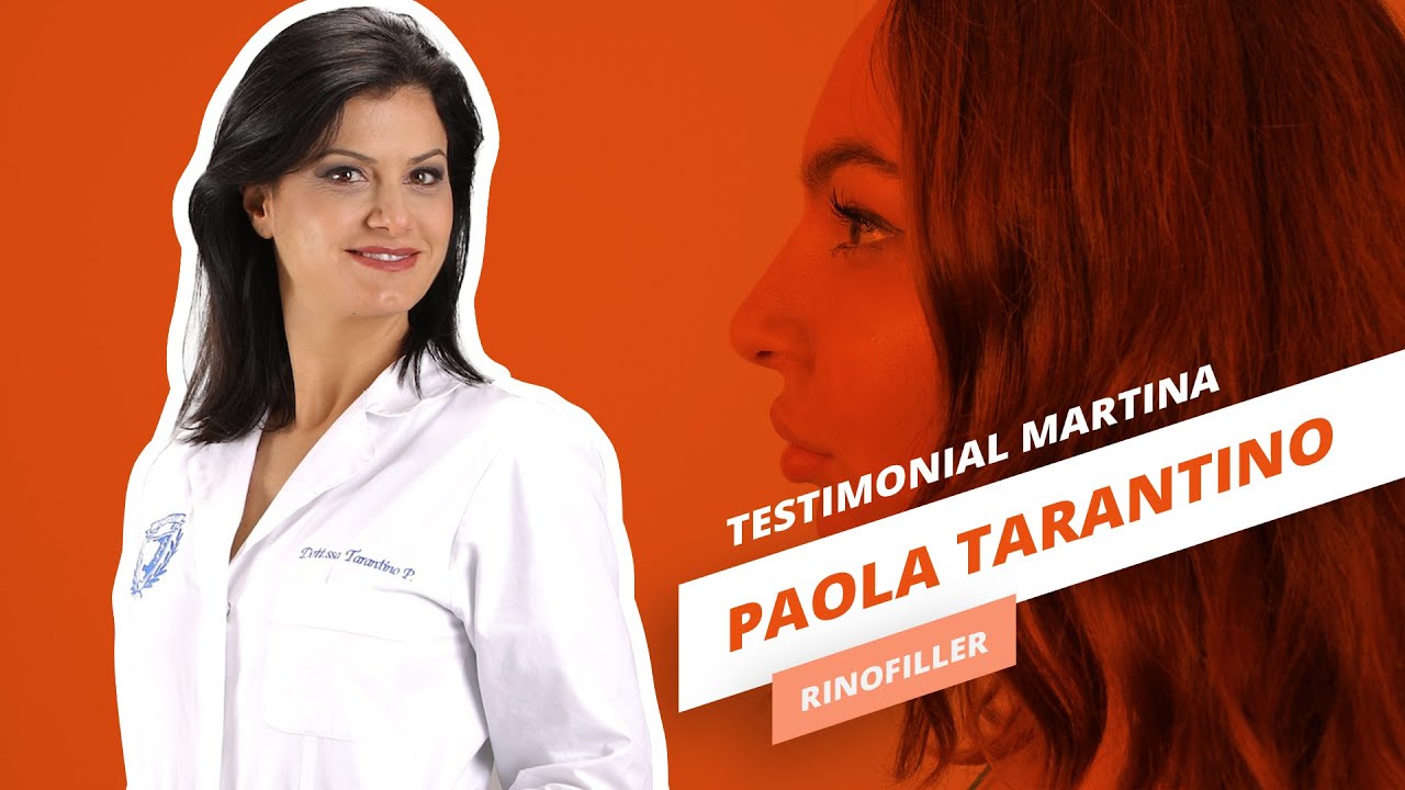 Dimostrazione di Rinofiller – Dr.ssa Paola Tarantino - Martina Testimonial
