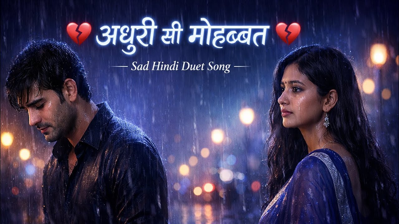 💔 अधूरी सी मोहब्बत 💔 | Sad Hindi Duet Song 2026 | Heartbreak Song | Male Female Emotional Song 