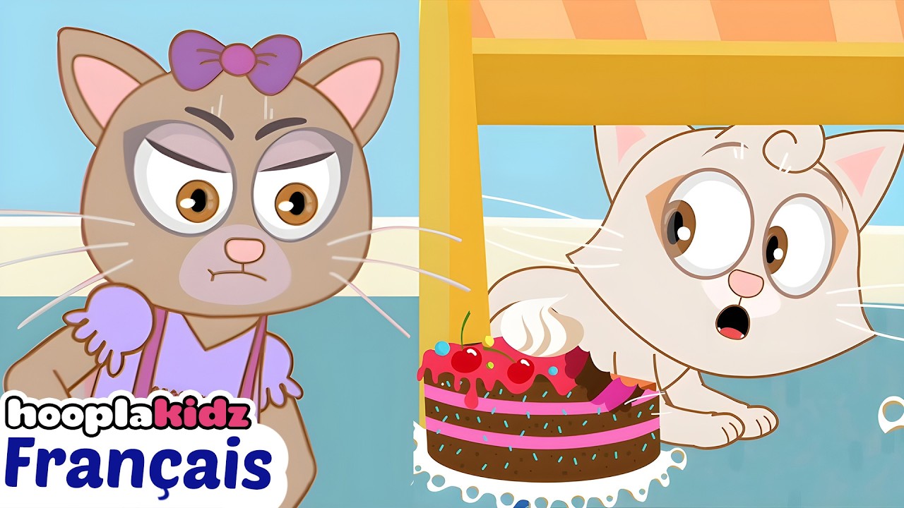 Johny Johny Oui MAMA 🎂| Comptines pour Bébé | HooplaKidz Franҫais