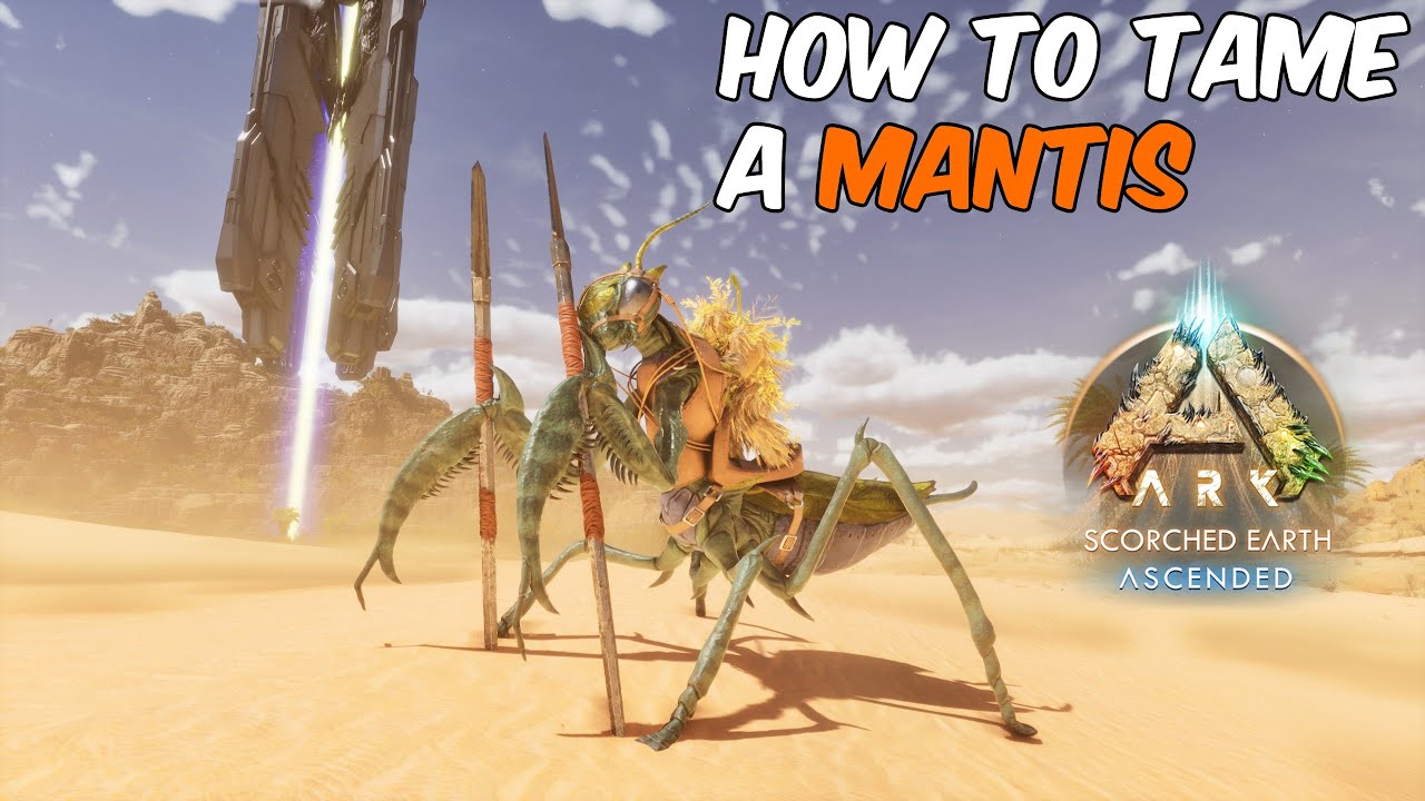 Как приручить богомола в ARK Survival Ascended #ark #arksurvivalascended #mantis