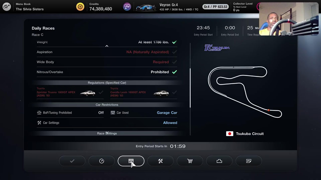 GT7 lobby