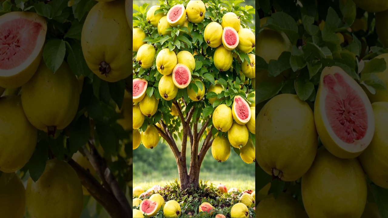 Easy and fast techniques for growing and propagating guava fruit trees #garden #plant #fruits