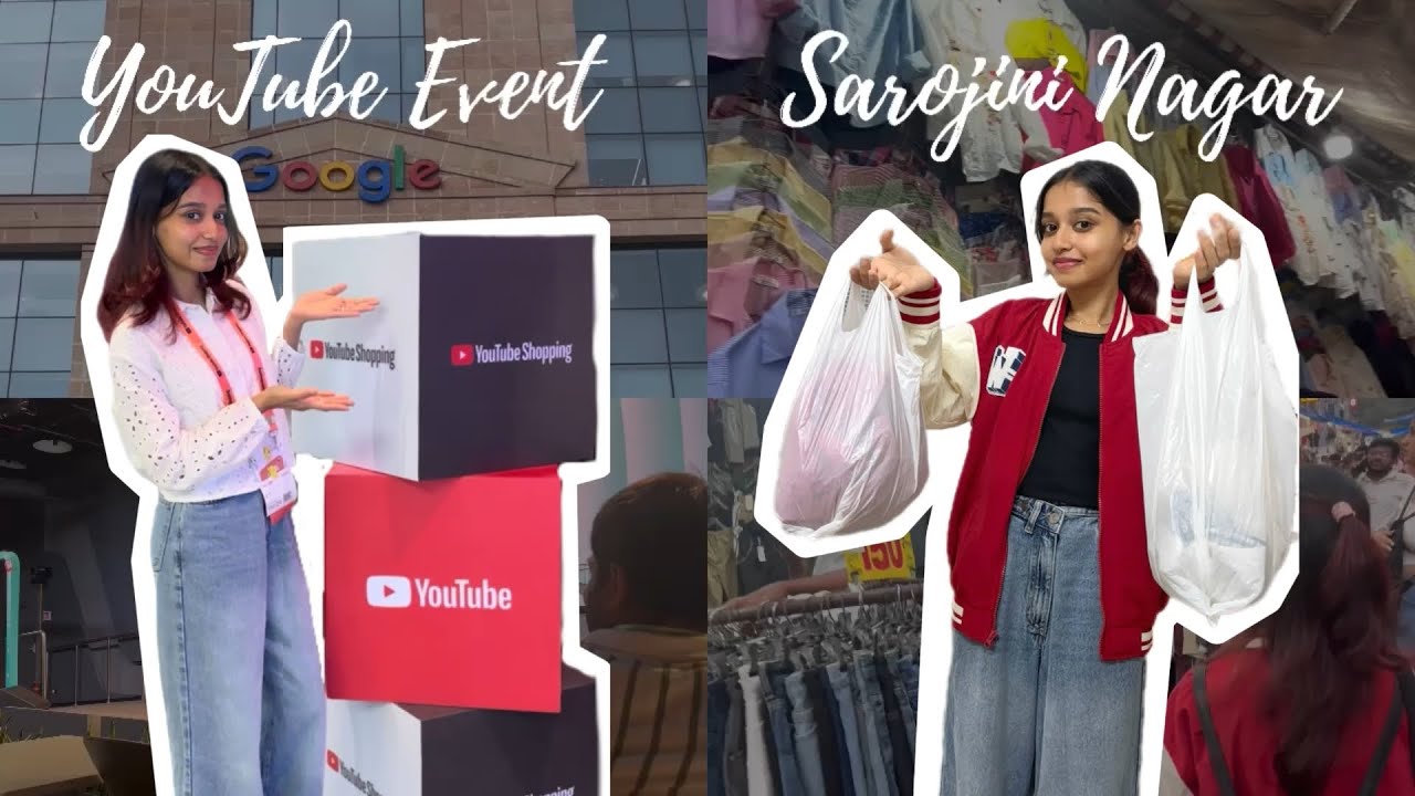 Day in My Life at Delhi🍒 || Creator Event + Sarojini Nagar || Cuddle Cloud