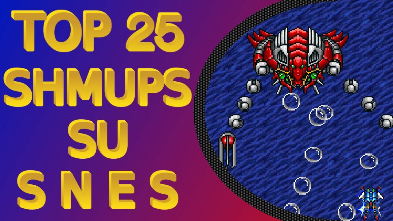 🔴 I MIGLIORI 25 SPARATUTTO A SCORRIMENTO PER SUPER NINTENDO