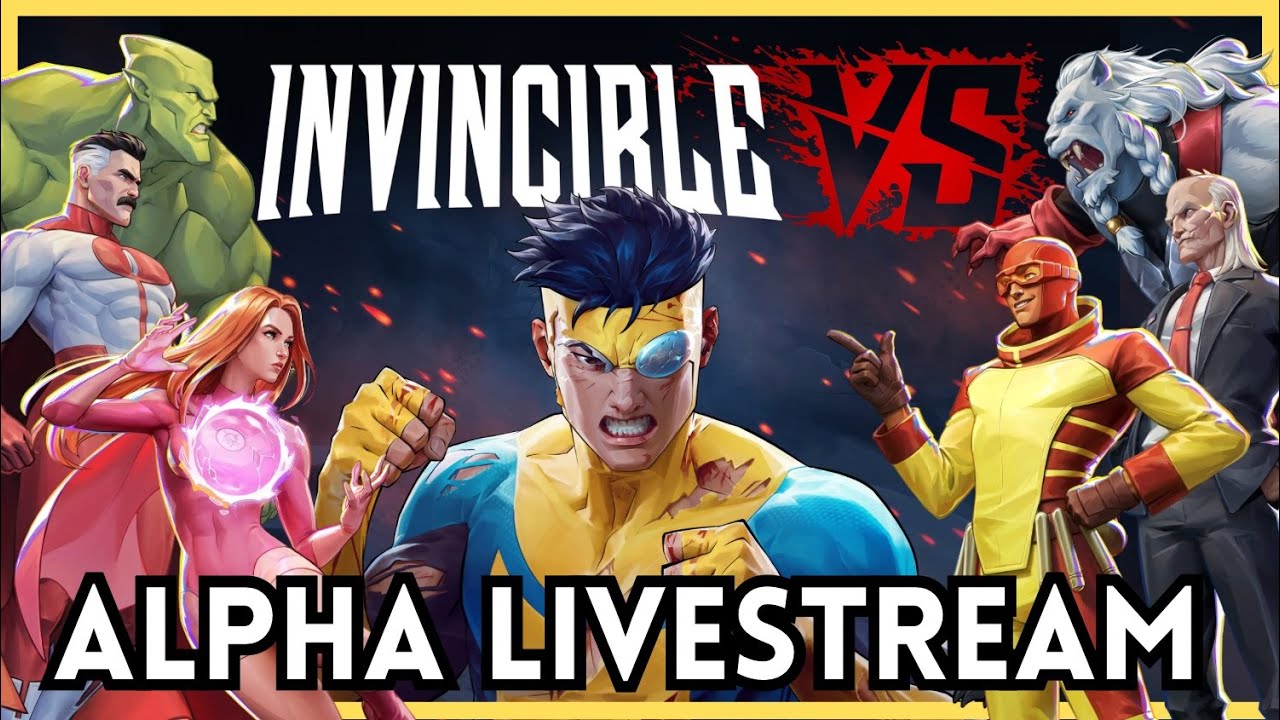Мы играем в трансляцию Invincible VS Alpha!
