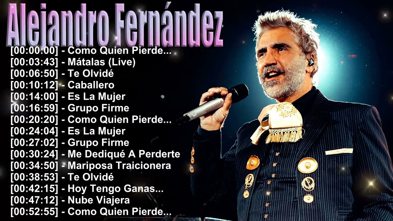 Alejandro Fernández – Estuve 2026 | Ranchera moderna y voz icónica en el show