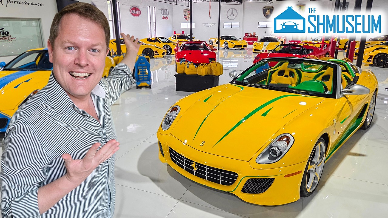 RECORD SMASHING FERRARI COLLECTION! All Access Tour
