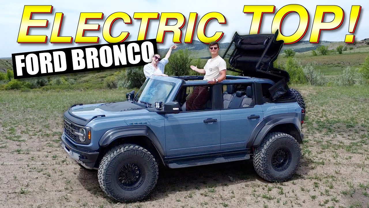 No Way -- You Can Now Get An ELECTRIC Folding Bestop for Your Ford Bronco!