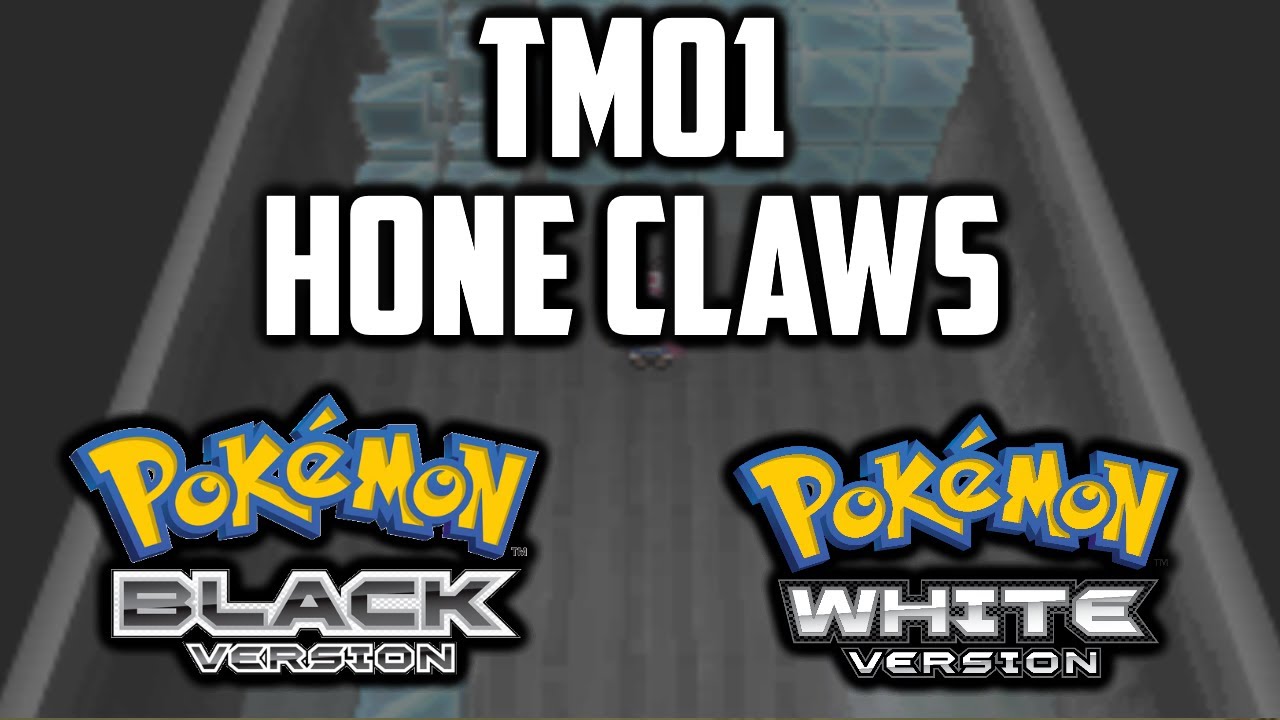 Where to Find TM01 Hone Claws in Pokemon Black & White