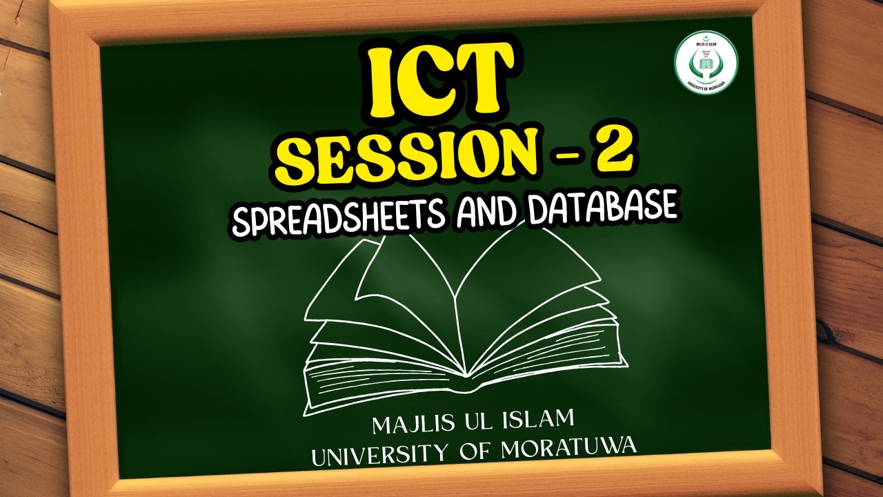 Session 2 Spreadsheets and Database
