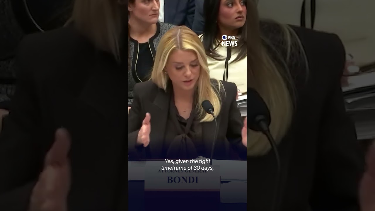 Bondi: DOJ has 'pending' probes on Epstein matter