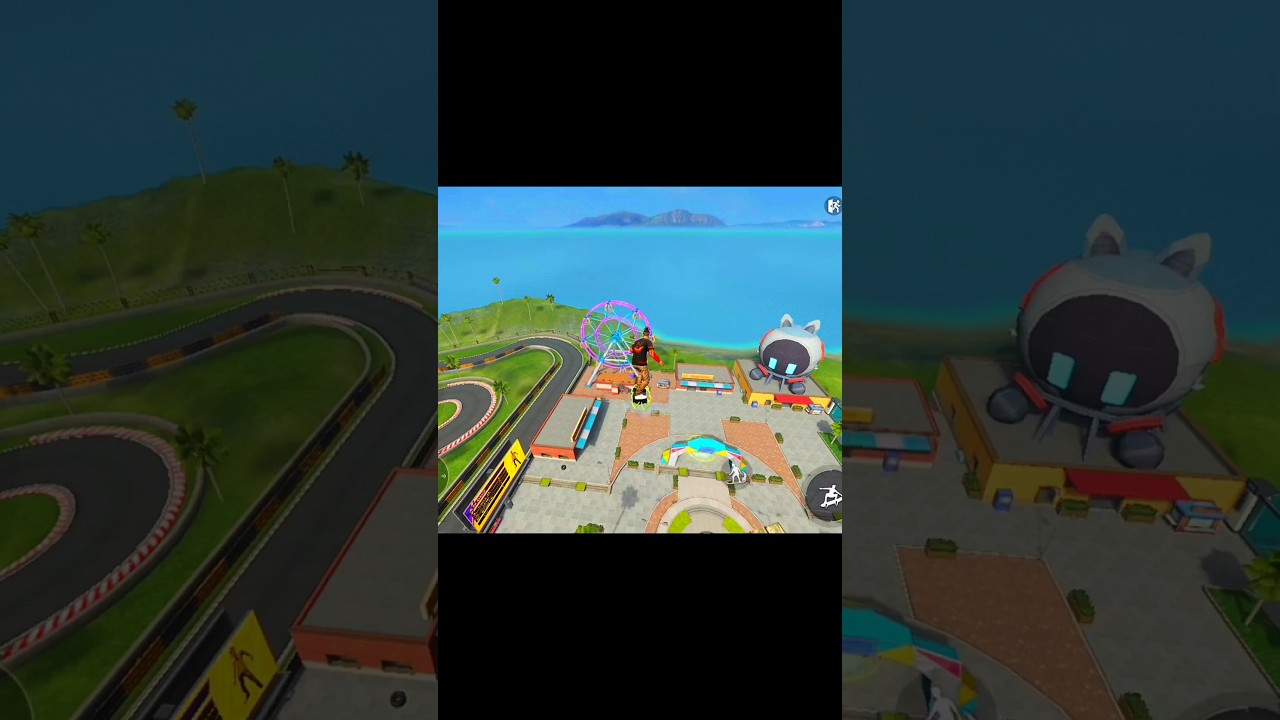 New Skate Board Tricks 😱 SOCIAL ISLAND 🏝️ #shorts #freefire #shortsfeed #youtubeshorts