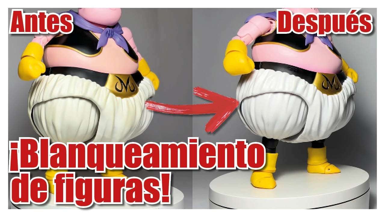 ¿Como blanquear figuras amarillentas?