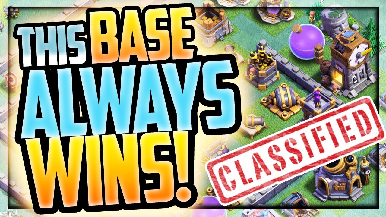 This Base ALWAYS WINS | Clash of Clans | Builder Base / Night Village CoC!