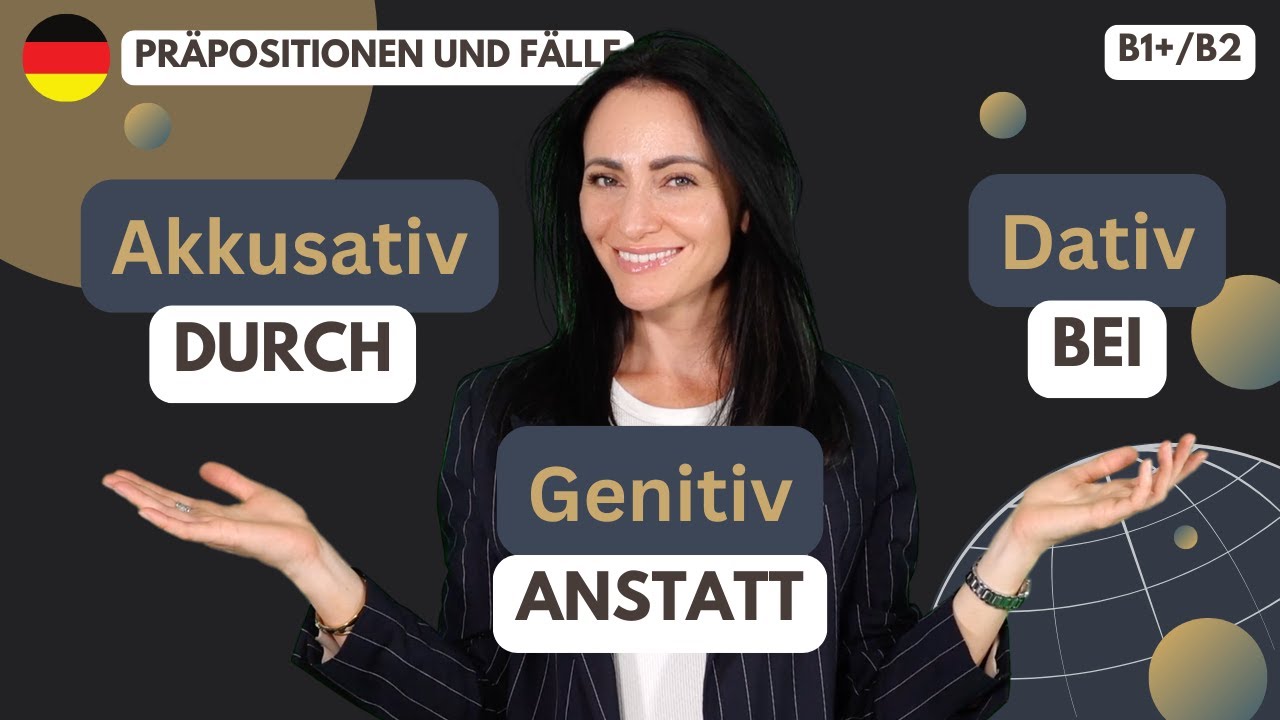 🇩🇪 PRÄPOSITIONEN und Fälle im Deutschen 🧐