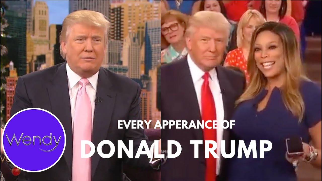 Every Time Donald Trump Appeared On 'Wendy Williams'