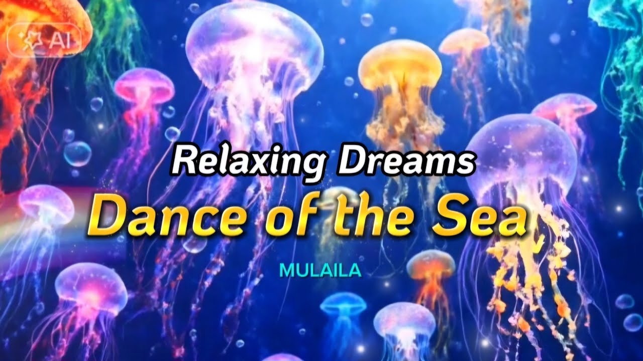 [ Relaxing Dreams ] Dance of the Sea | “The Graceful Dance of Jellyfish” #Relax  #Calming #Piano 