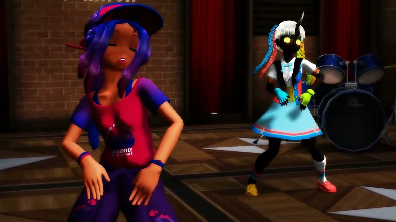 || MMD || Cherry Colored Love {featuring Bubblegum Kisses and Delilah Dream}