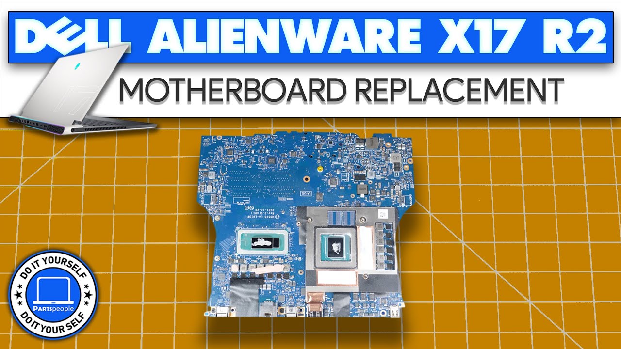 How To Replace Your Motherboard | Dell Alienware x17 R2