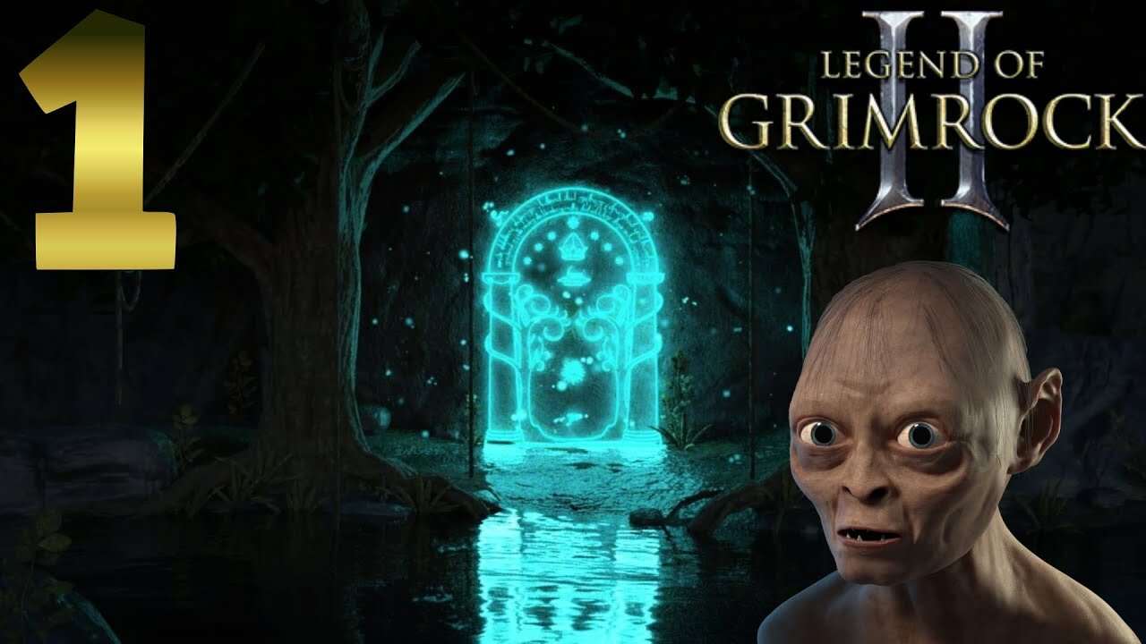Legend of Grimrock 2 - Стражи/Guardians - 1 серия - Король Гоб,Готмог,Голлум и Хранитель в Ливинроке