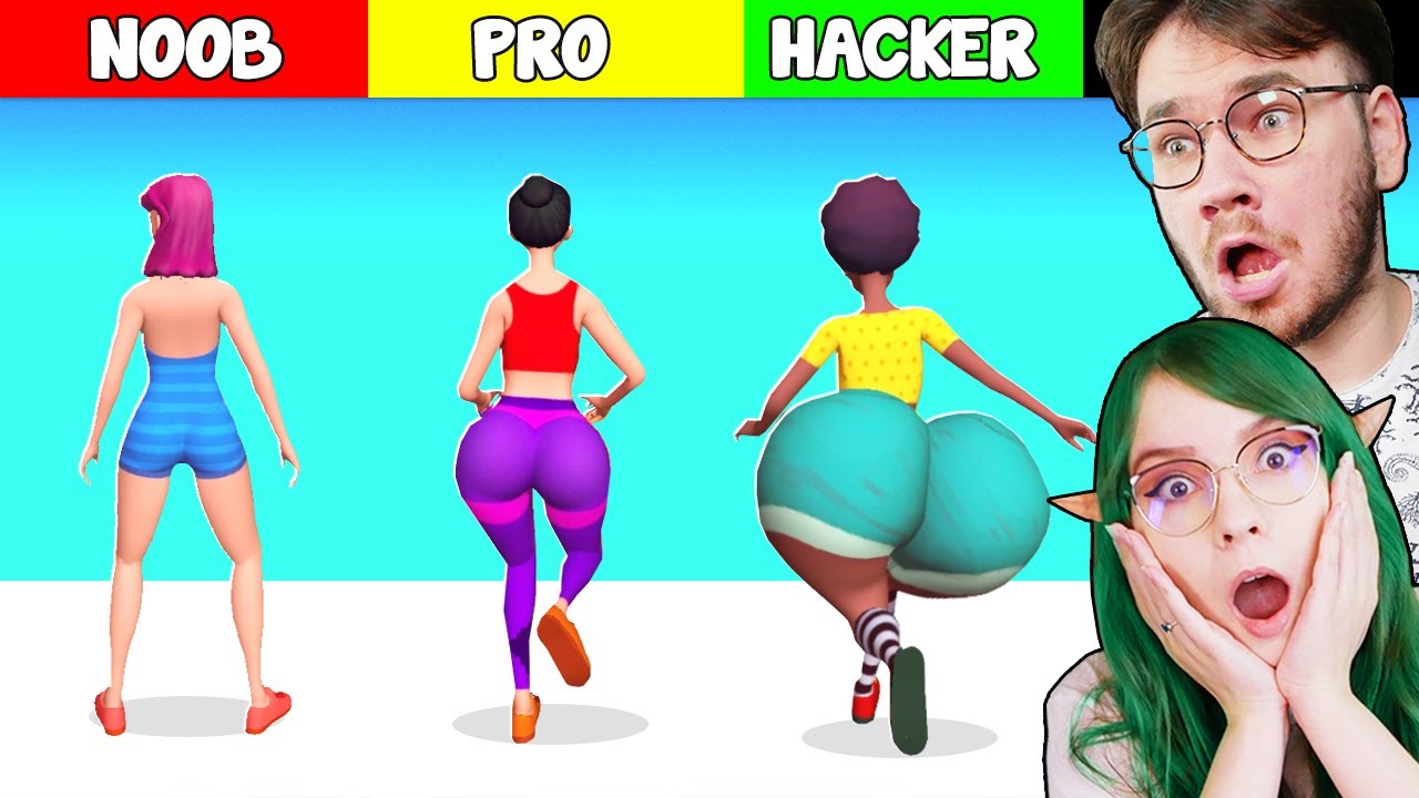 Czy w tej grze chodzi o... XDDD - Twerk Runner | CZOKO I NALI