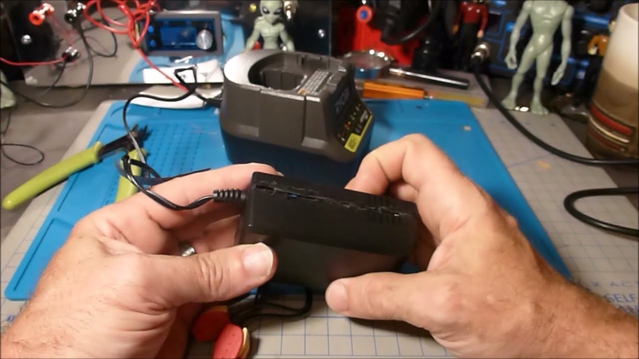 Ryobi 18v battery charger repair.