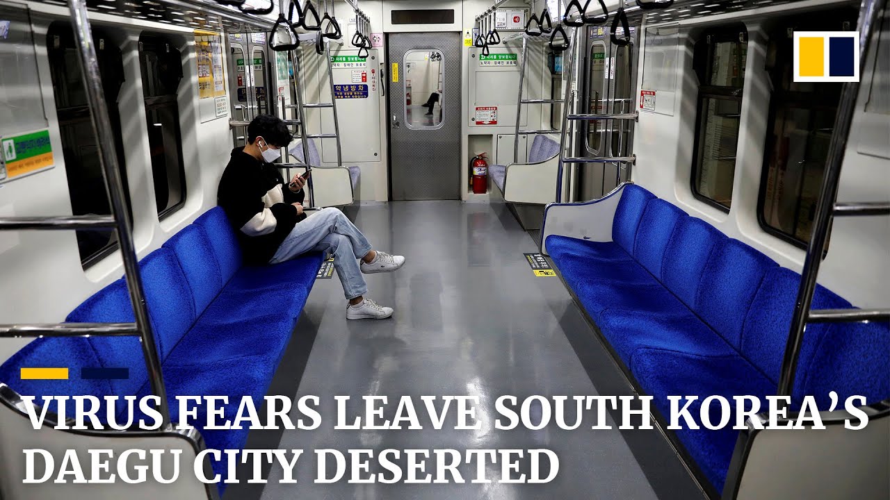 Empty streets, lack of face masks in South Korea’s coronavirus epicentre