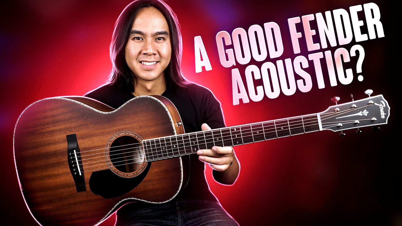 Fender's Most Expensive Acoustic Guitar... Fender Paramount Review PO-220E