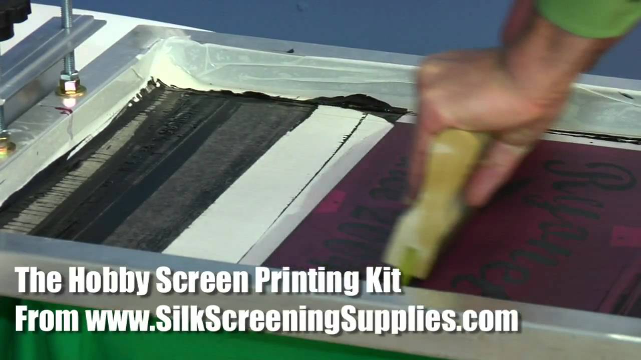 Hobby Screen Printing Kit, Cheaper than the Yudu and better, easy to start screen printing