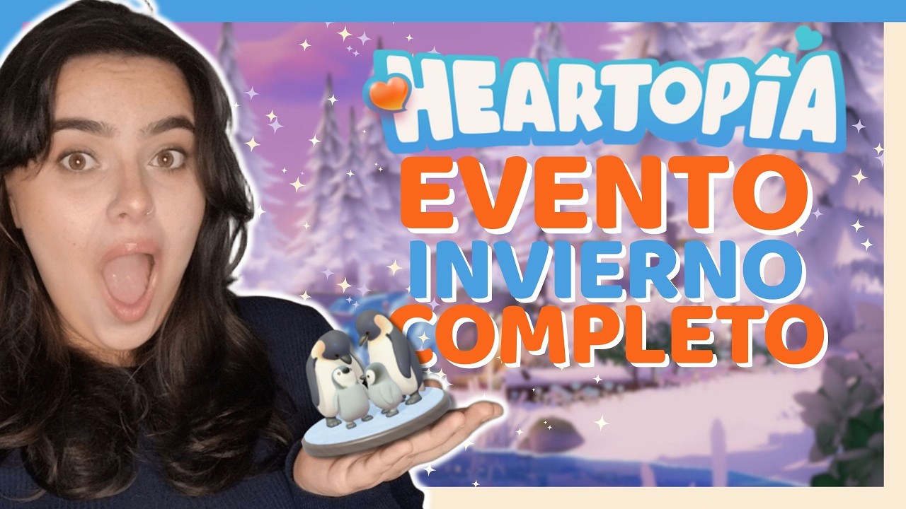 Guía COMPLETA Heartopia Invierno 2026 ❄️ | Todo desbloqueado y Piel Azul