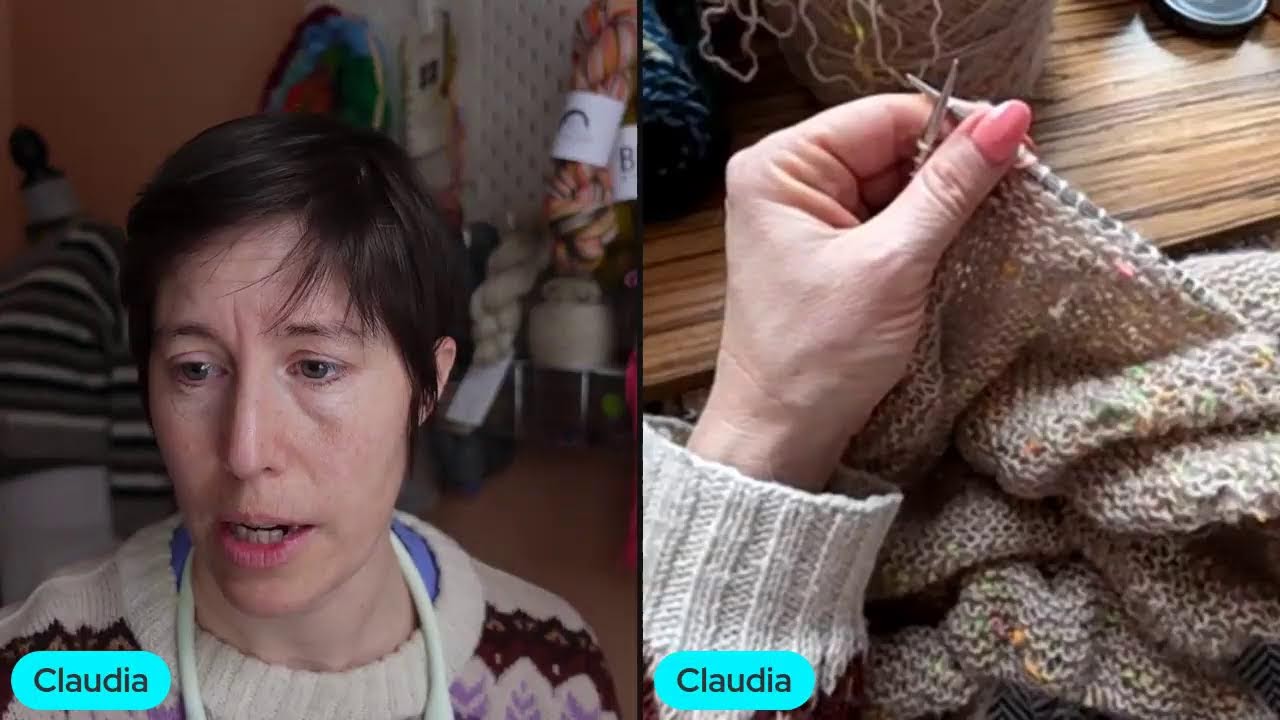 Knit and chat for cancer research - Day 17