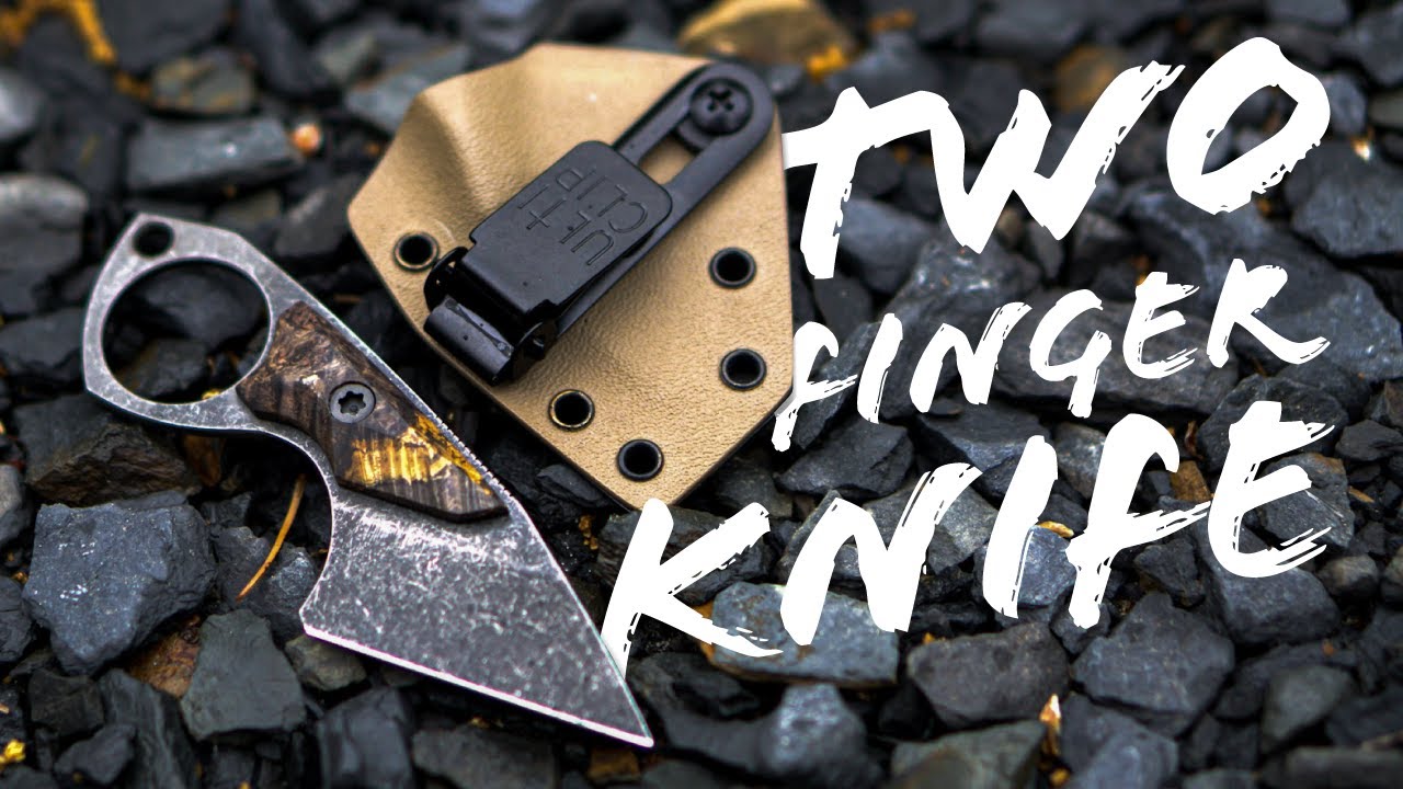 Knife Making: A Tiny Two-Finger knife
