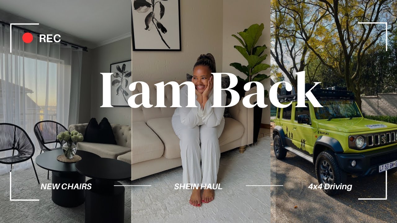 I come back! | Shein Haul | Suzuki 4x4 Training | Apartment Tour | Yap yap…….