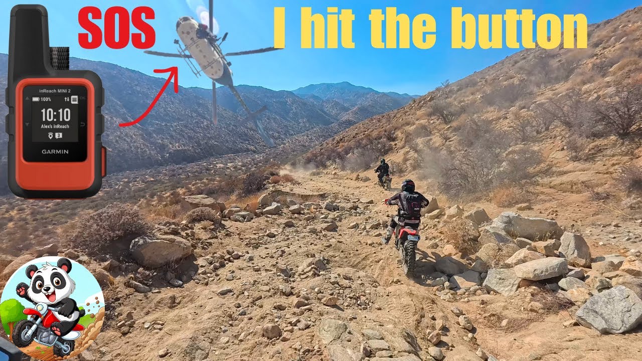 Extracted by helicopter