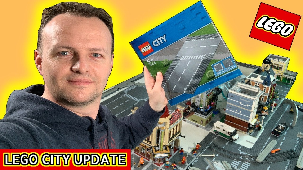 LEGO City Update More LEGO ROAD PLATES 60236!! LEGO city build