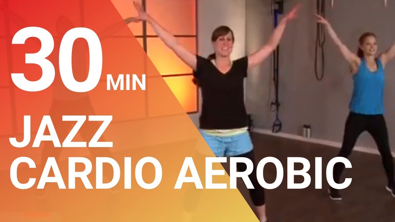 30 Min. JAZZ Dance Cardio Aerobic Fitness Workout to loose weight with fun and joy
