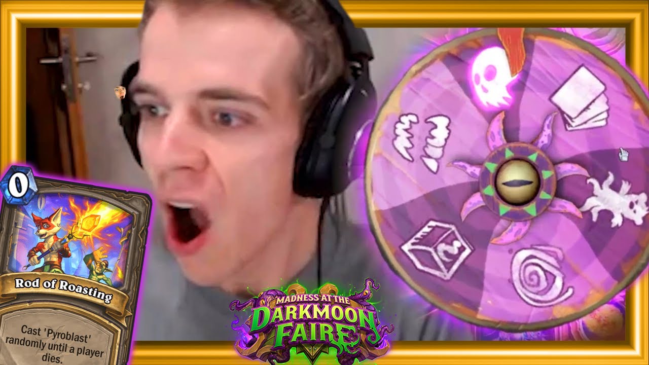 WORLD'S FIRST ROD OF ROASTING PLAYER!! Yogg Mage is BACK and INCREDIBLY INSANE!!!