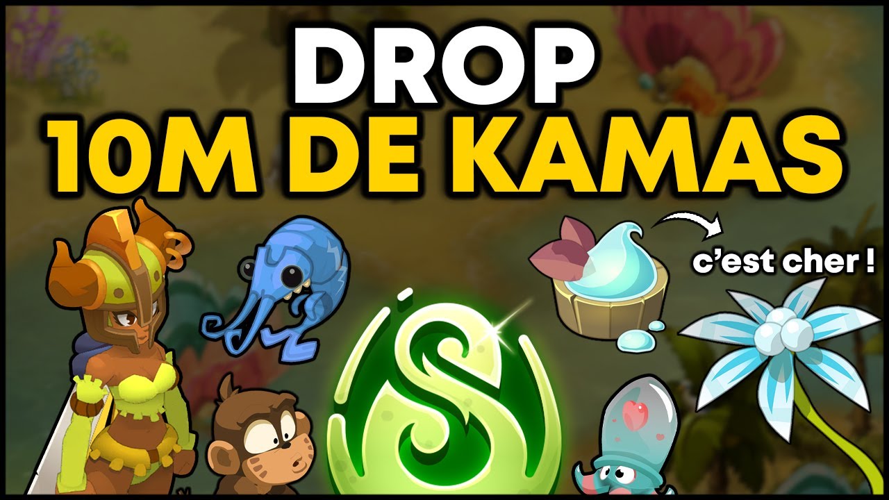 Le DROP &agrave; 10M de KAMAS qui REMPLIT ton INVENTAIRE sur DOFUS !