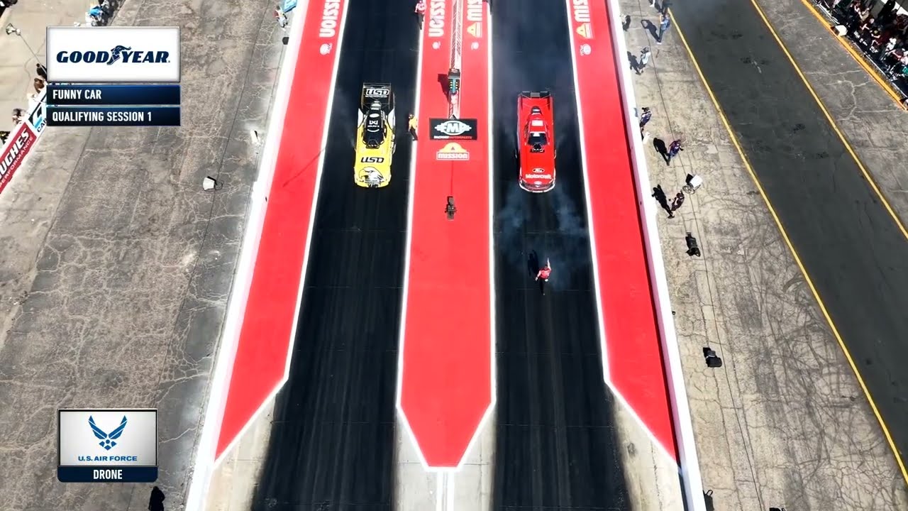 2026 NHRA Arizona Nationals Q1 | Austin Prock | Motorcraft Quick Lane Nitro Mustang Funny Car